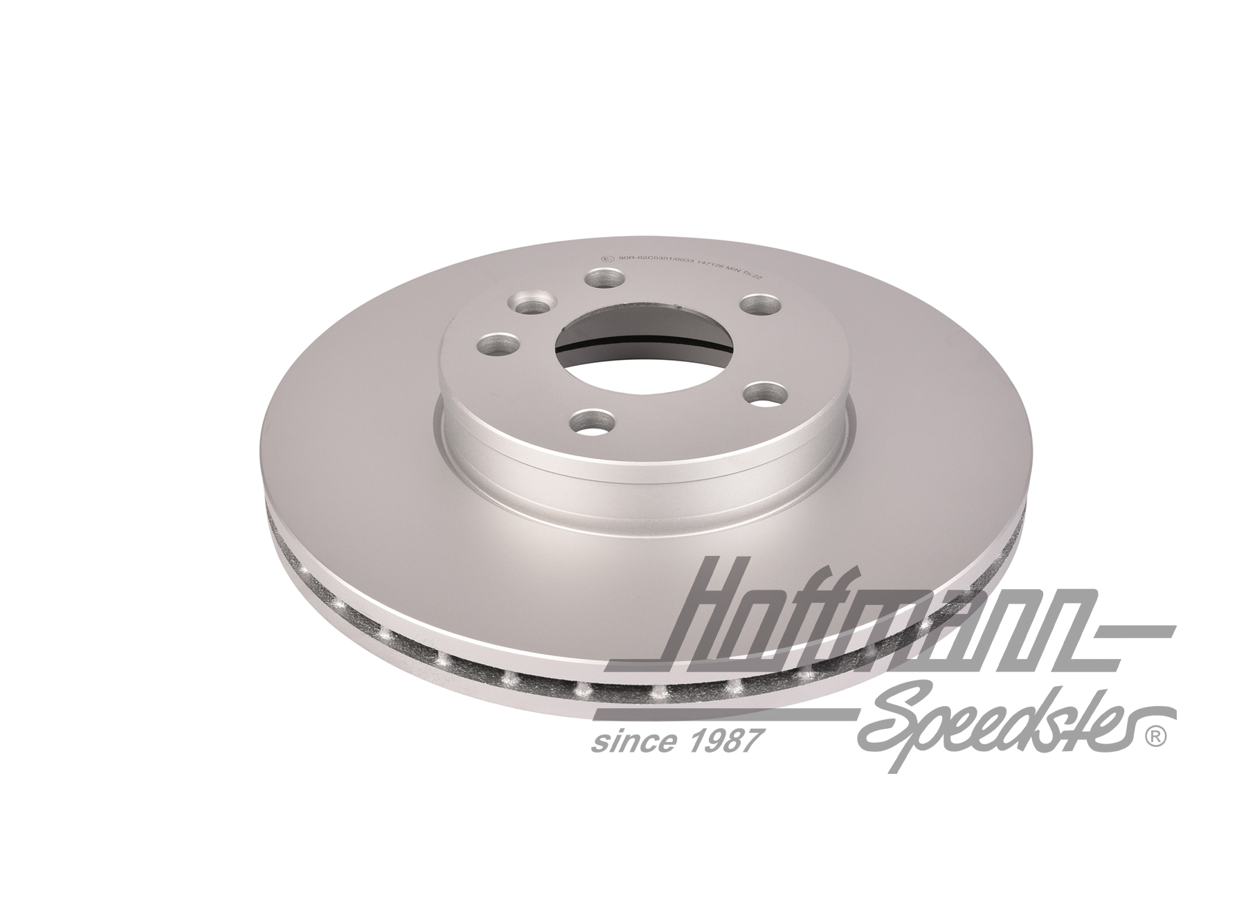 Brake disc, ventilated, front, Bus T4, 5.97-05.00, 16" | 7D0 615 301 B | 406-0488