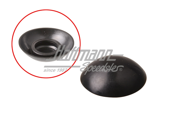 Covering cap, bumper screw, black | 211 707 192 | 097-1180-07