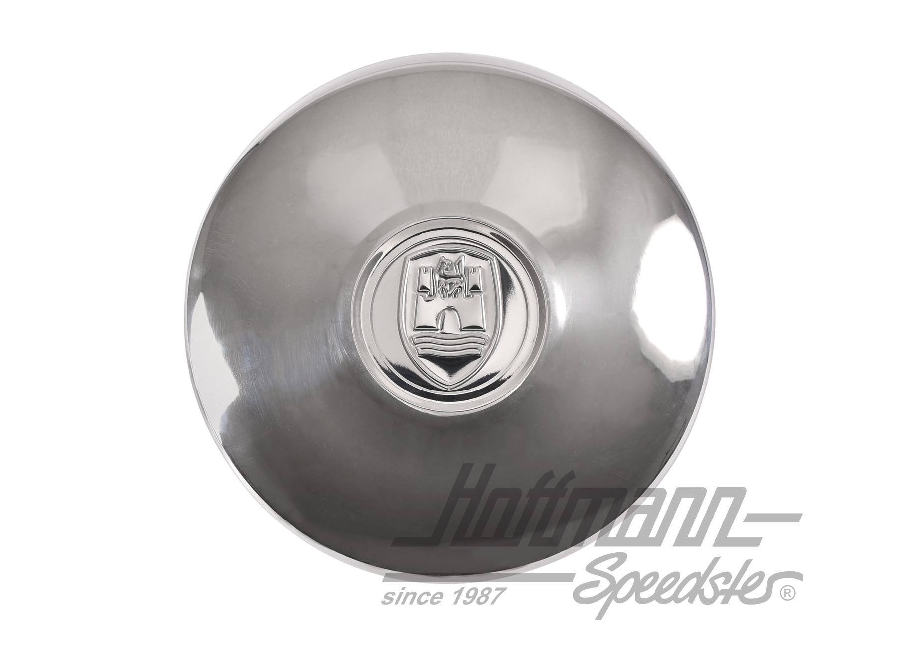 Hub cap, flat, standard, Wolfsburg emblem                                                           