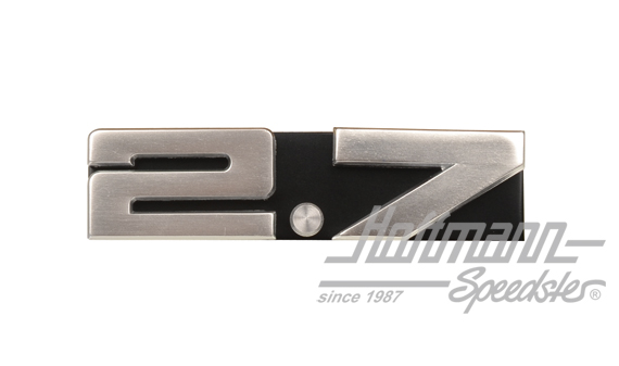 Emblem, 2.7, rear ventilation grille | 911 559 015 01 | 580-0950-12