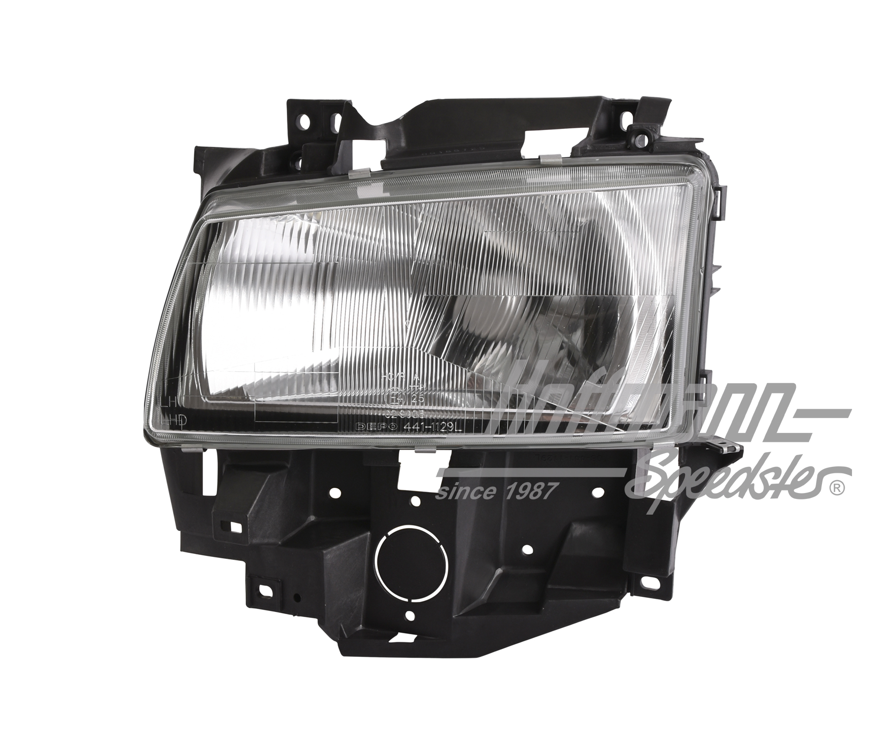 Headlight, H4, left (long)                                                                          