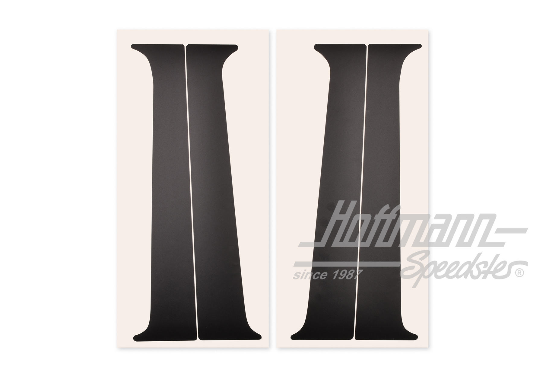 Trim strips, B-pillar, Golf 2, black | 191 806 087 | 208-6930-10