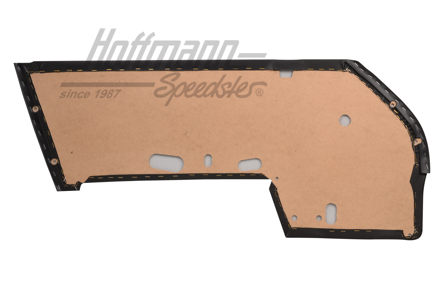 Door panel, 911, 69-73, black, right                                                                