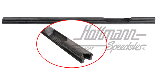 Folding-top seal, side window, upper, right                                                         