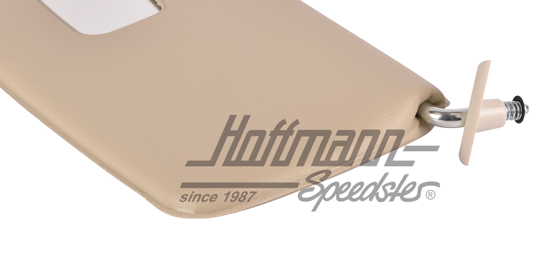 Sun visors, mirror, Type 3, off-white                                                               