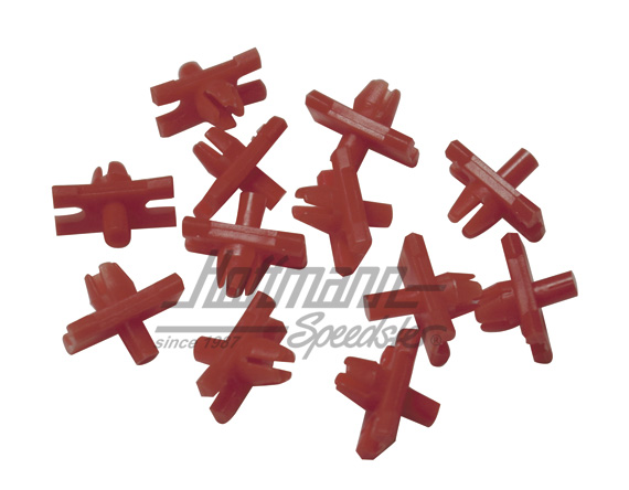 Moulding clips, door sill moulding, 12 pieces | 803 853 139 C | 180-1150-03