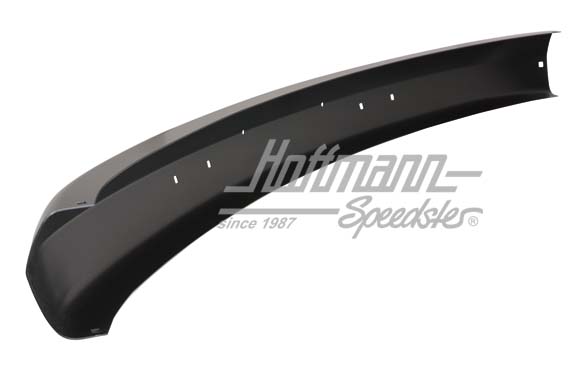 Bumper, front, 67-72, black                                                                         