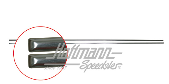 Door sill mouldings, Golf Caddy, silver | 179 853 555 A | 180-1192