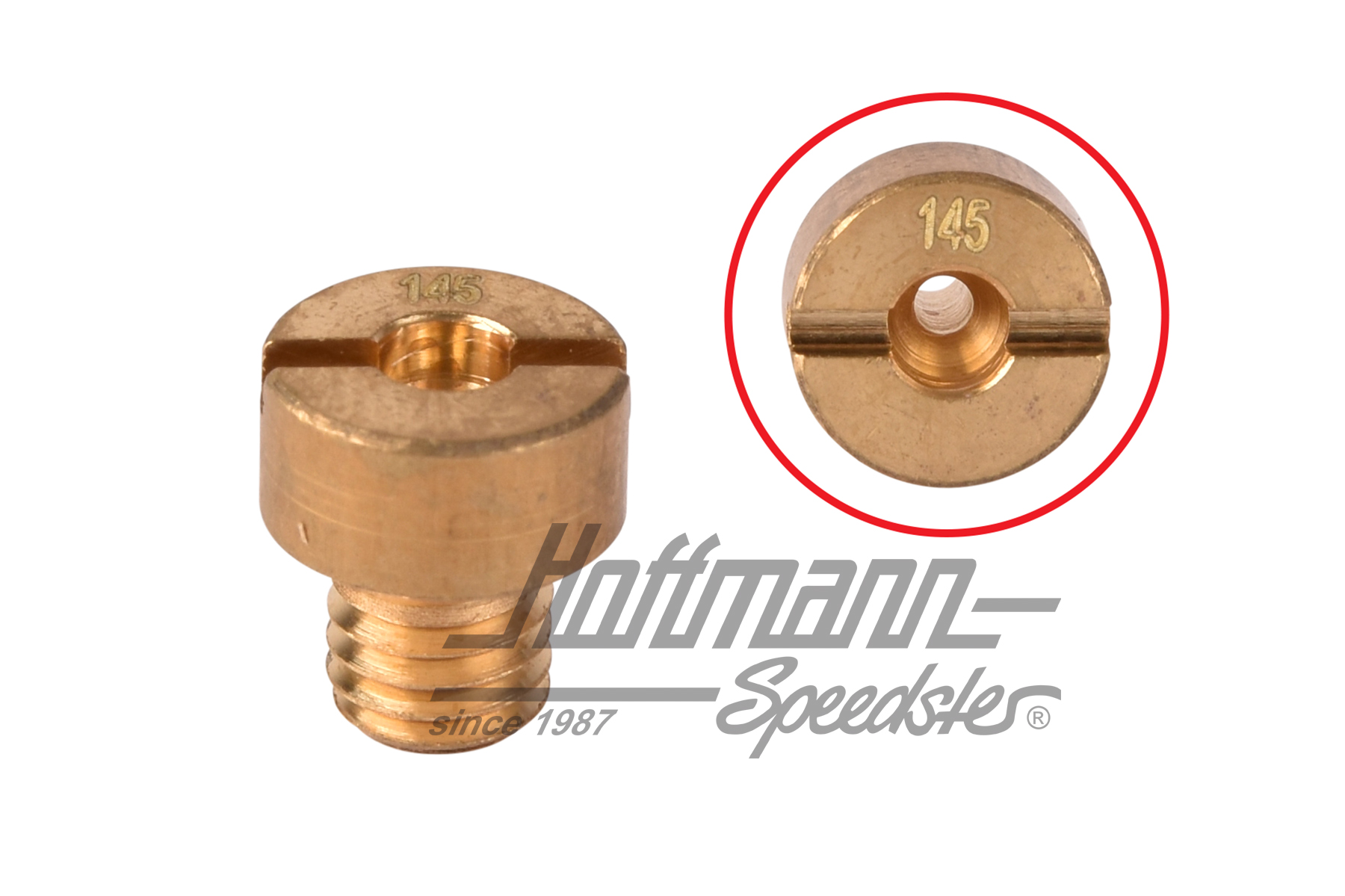 Main jet, carburetor, 145 |  | 020-3193-30