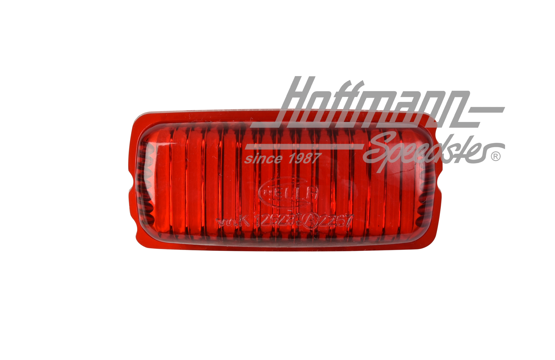 Replacement glass, reverse light, red                                                               