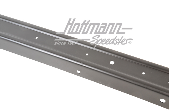 Bumper, rear, black, Golf 1                                                                         