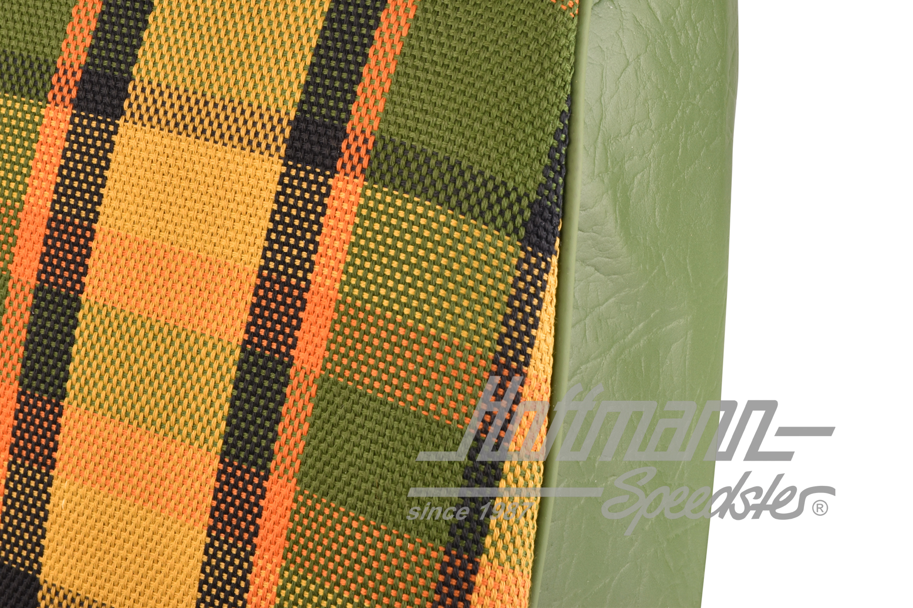 Seat cover, Westfalia, yellow/orange/green, 74-79                                                   