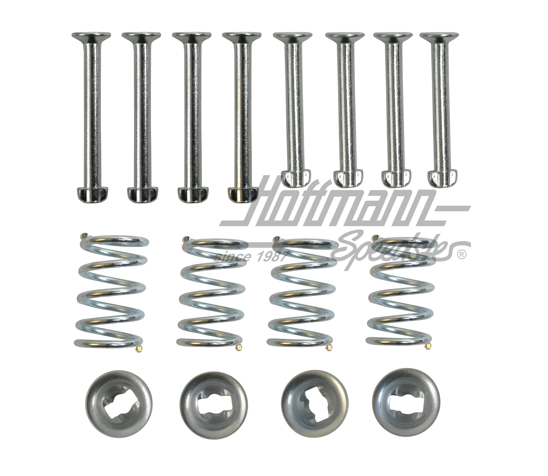 Attachment kit, brake shoes, rear, front/rear, small | 111 698 001 | 020-4050-34