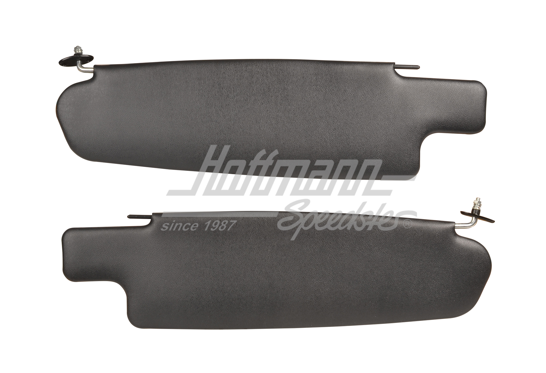 Sun-visors, black, Bus T2, 8.67-7.79 | 211 898 550 A | 098-0155-10