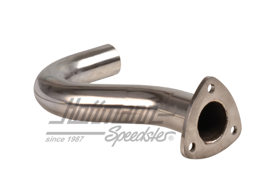 Tailpipe, Bus T2, 1.7-2.0, 8.71-7.79, stainless steel                                               