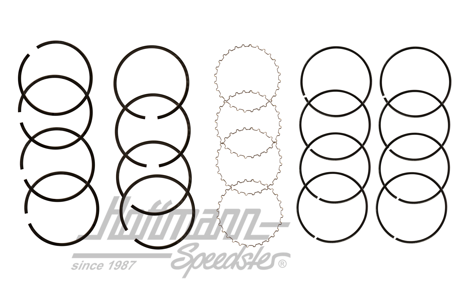 Piston rings, 96mm, 2.0, for 4 pistons | AC 198 175 | 092-0641-02
