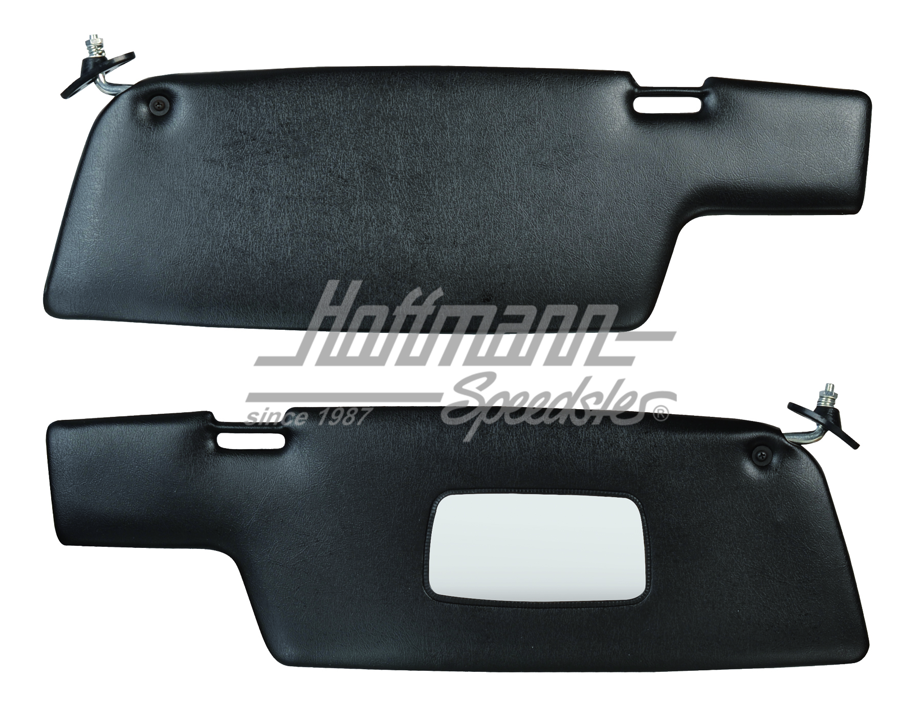 Sun visors, 911/912, 69-77, black | 911 731 032 08 | 580-0204-16