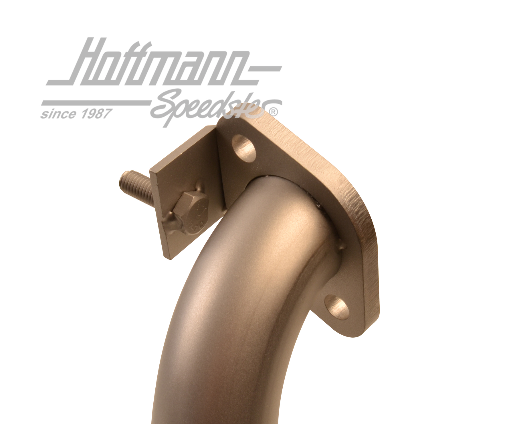 Exhaust pipe, cylinder head, rear, 83-85, stainless steel                                           