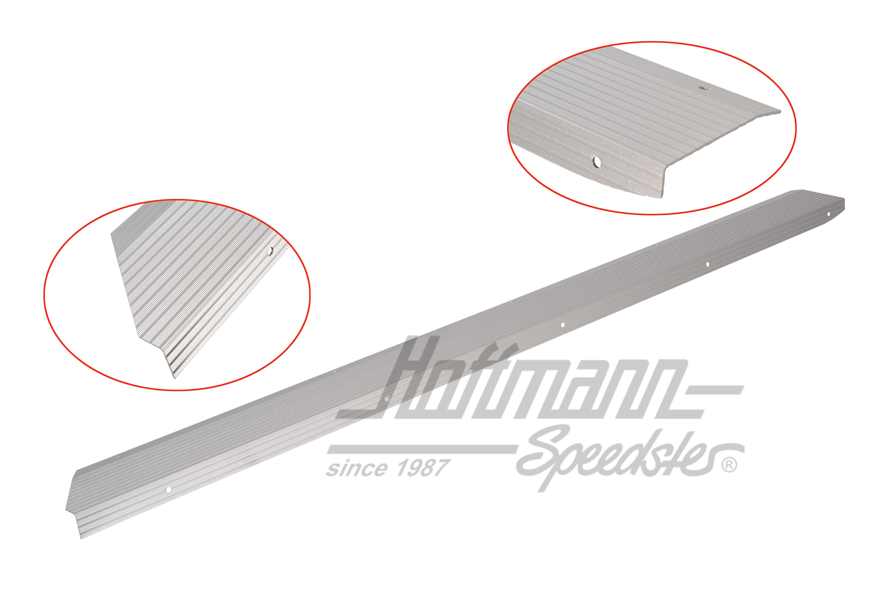Sill cover, aluminium, 911, 65-73, left                                                             