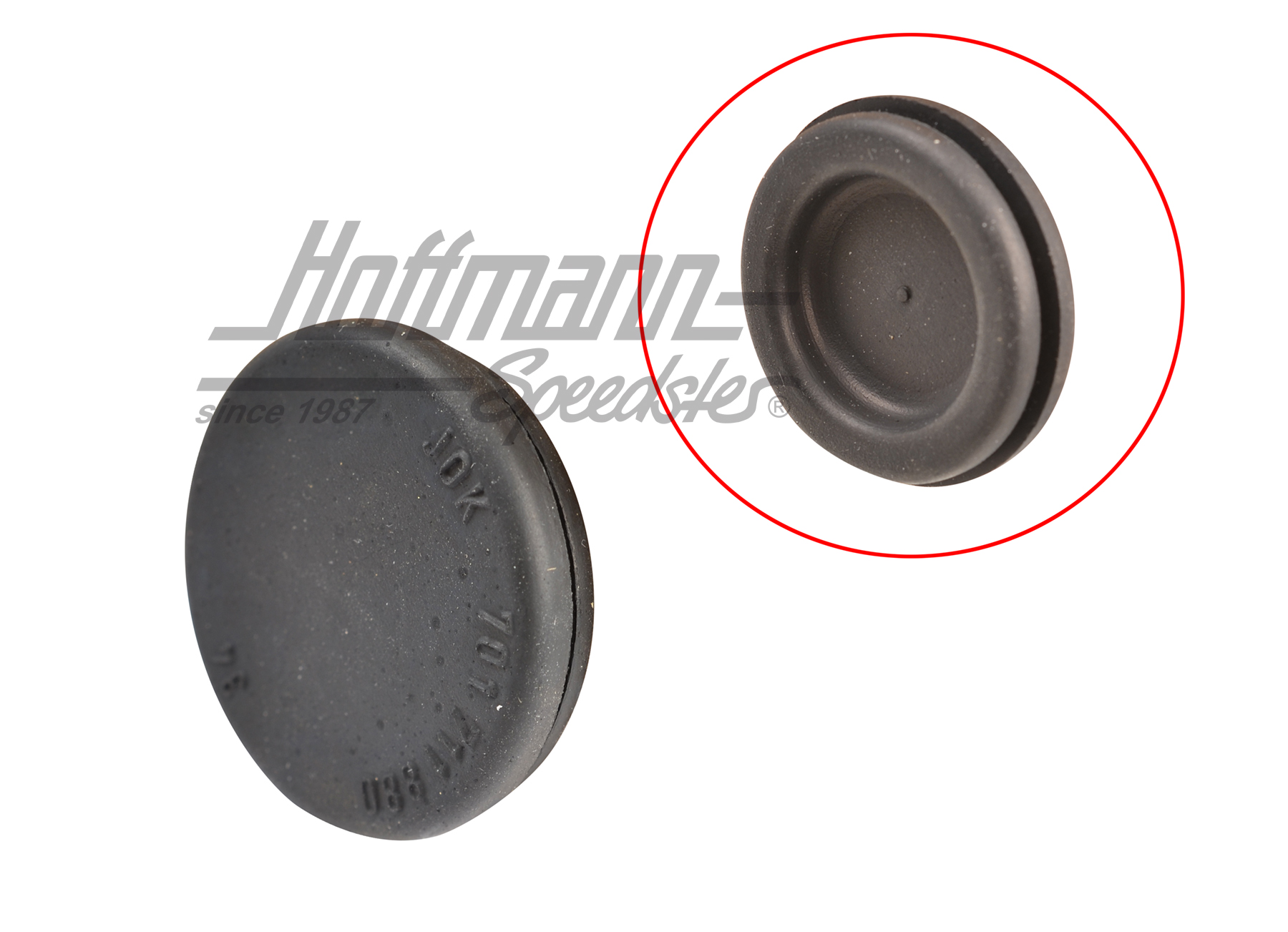 Grommet, splash wall, Bus T4, 30mm | 701 711 880 | 407-1018