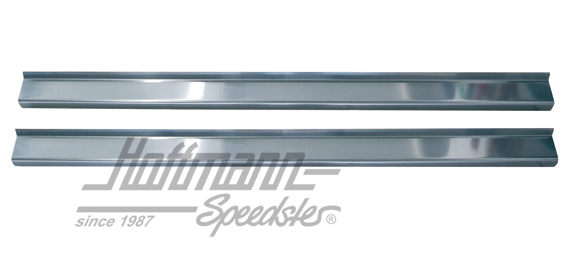 Rocker panel trim, stainless steel, Golf 3, 2-doors | 258380 | 200-6706