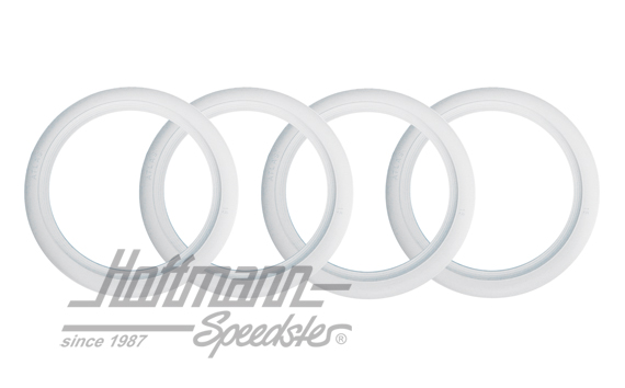 White wall covers, "ATLAS", no homologation (for decoration only), 15" |  | 070-8355-05