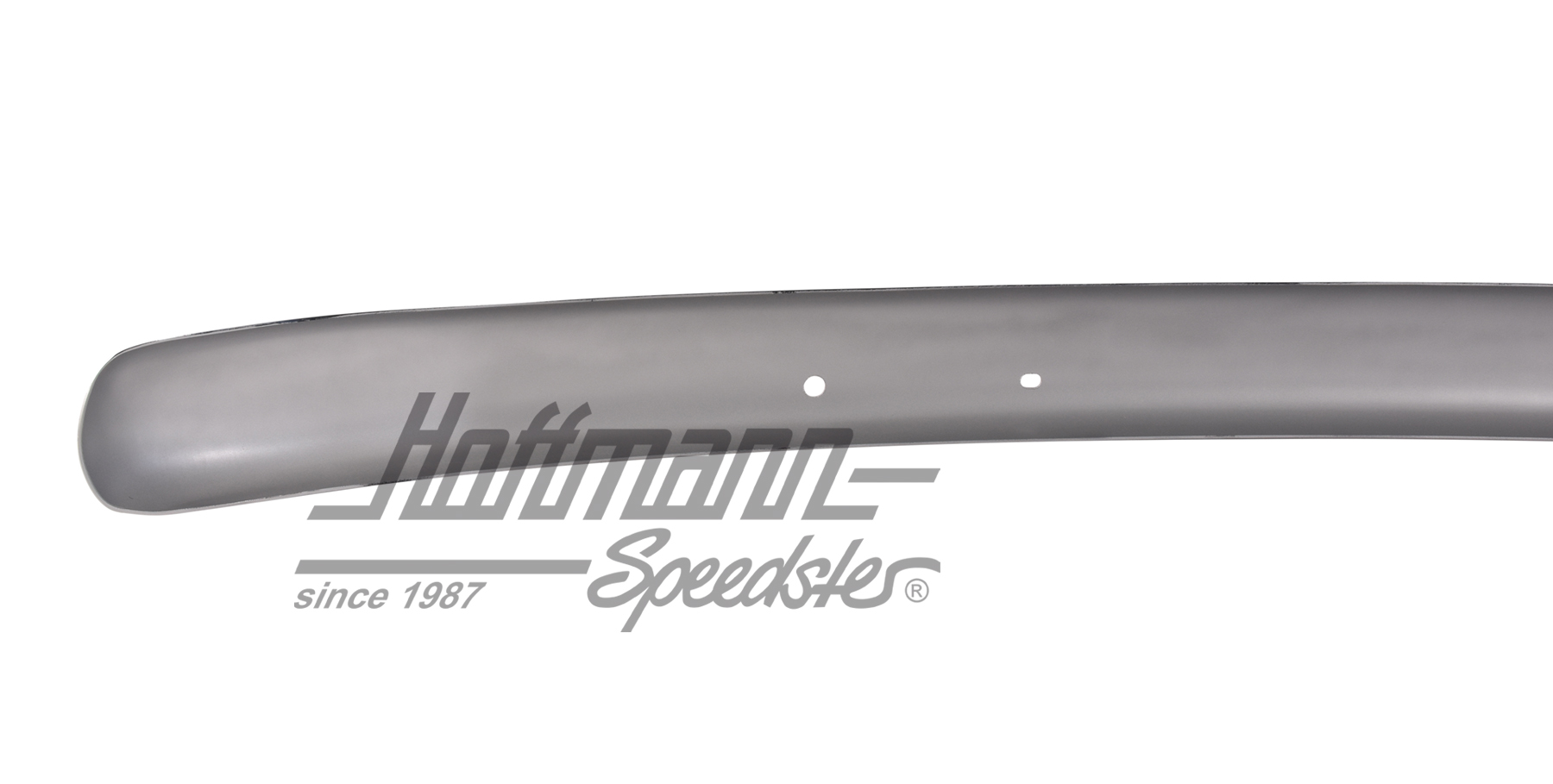 Bumper "old", front, stainless steel, chromed                                                       