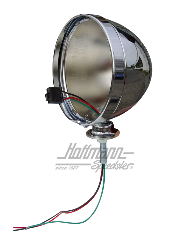 Headlight housing, chromed, Buggy | 00-9307-7 | 020-4449-10