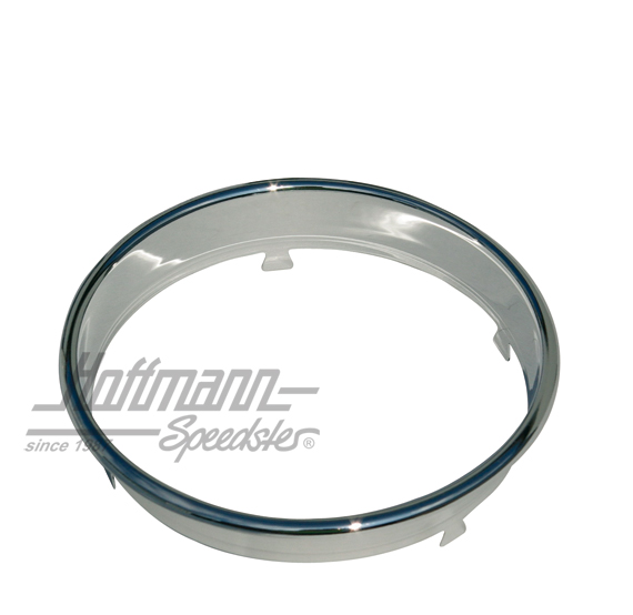 Speedometer trim ring, Bus T1, chromed, 3.55-7.67 | 221 957 371 | 089-4030