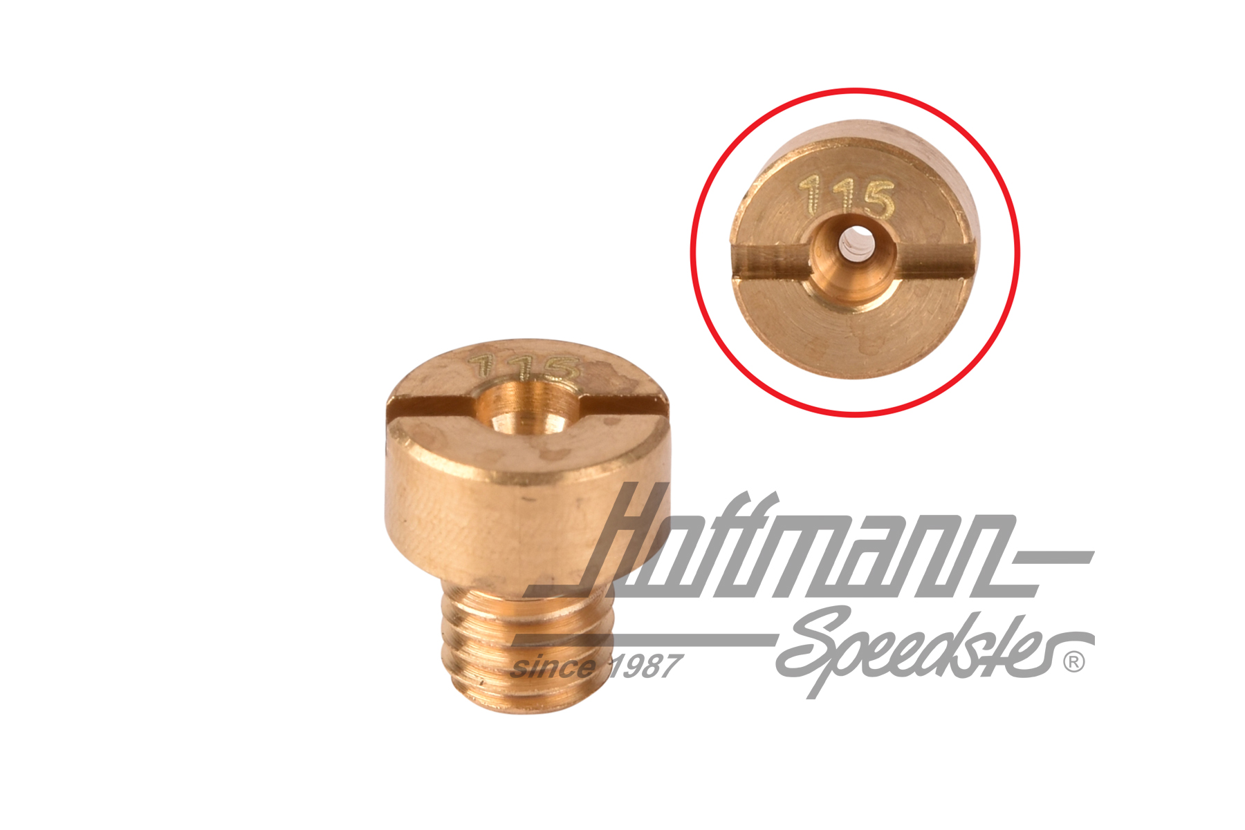 Main jet, carburetor, 115 |  | 020-3193-06