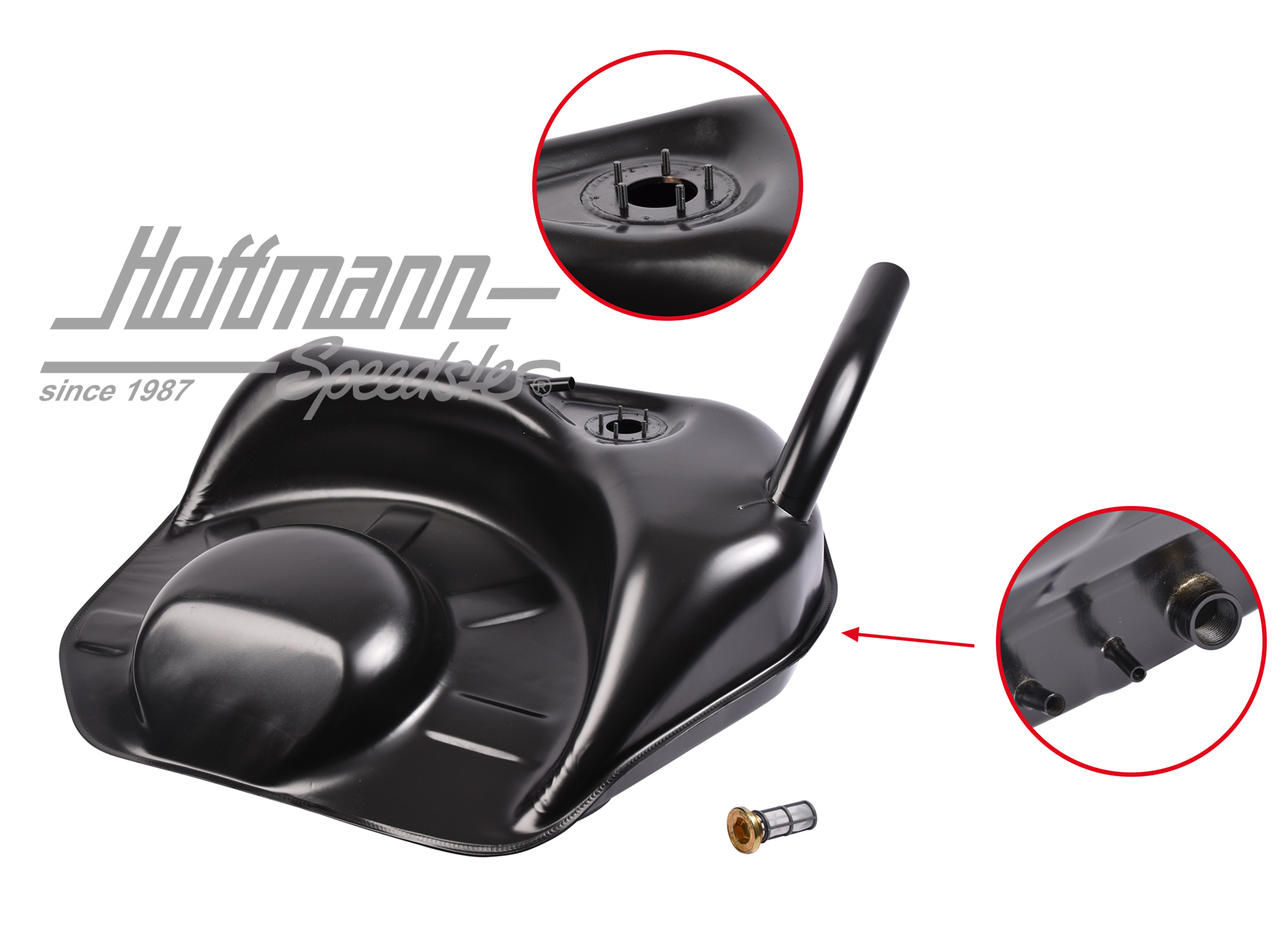 Fuel tank, 62L, Porsche 911, 72-73                                                                  