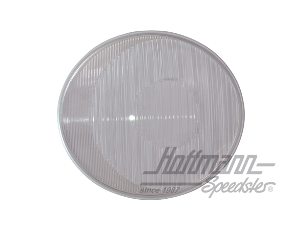 Headlight glass, Bus T1, -12.52, Barndoor | 211 941 115 | 086-2118-10