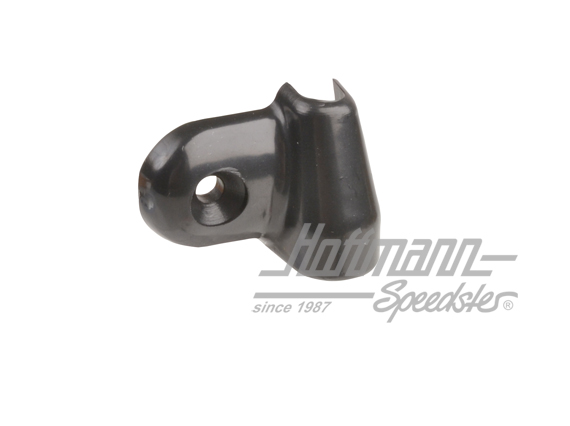 Cover, seat box, black, left                                                                        