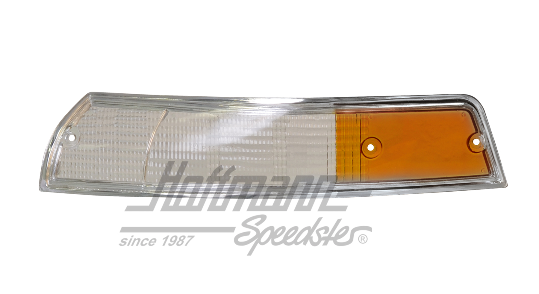 Turn-indicator lens, white/yellow/chromed, 911, 69-71, left | 911 631 921 03 | 580-1706-01