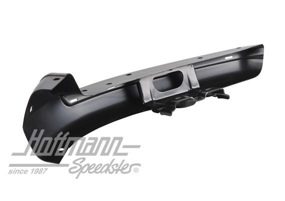 Bumper edge, front, 67-72, black, right                                                             