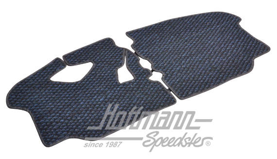 Floor mat, coco, .72-.79, blue/black | ZVW 2BUS DBL | 098-0040-45