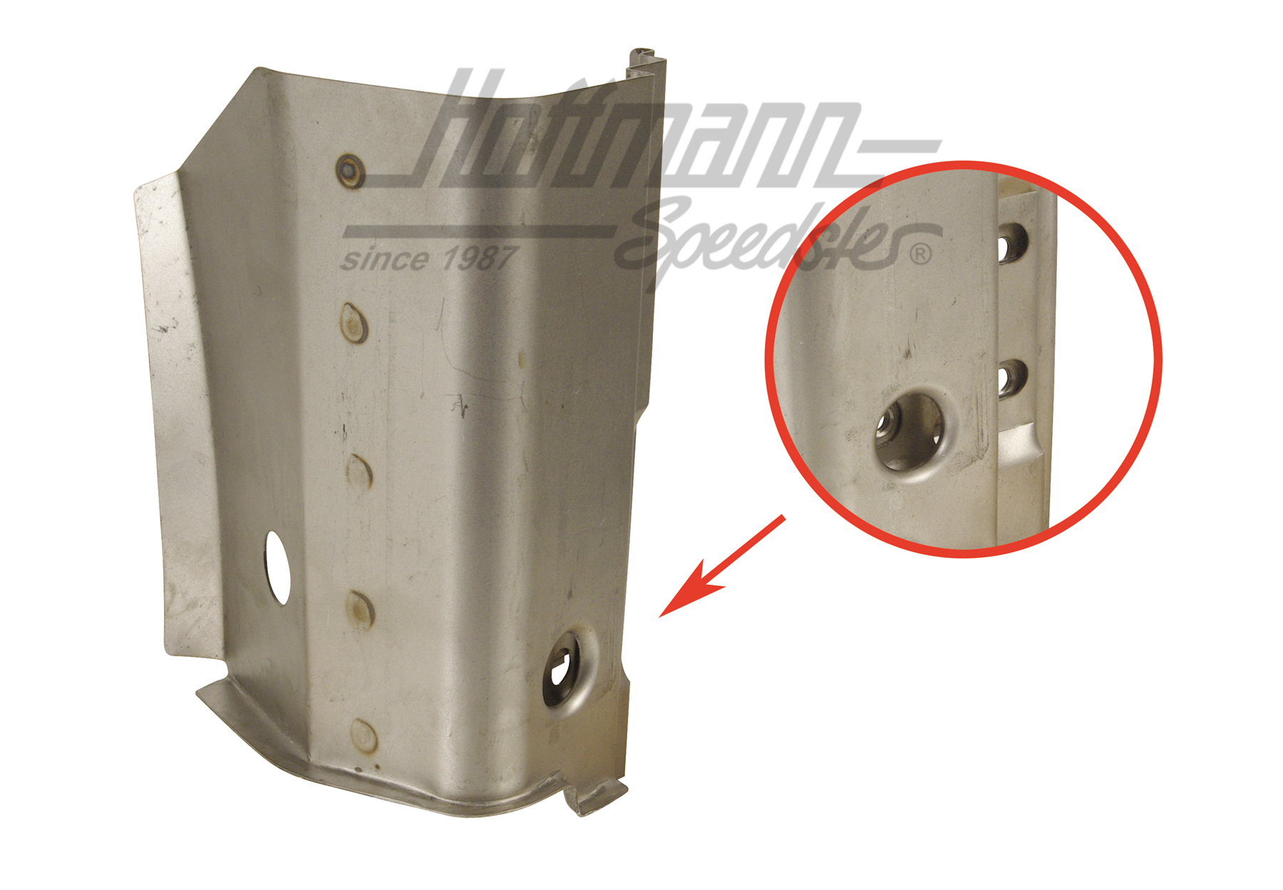 Door-pillar panel, complete, .62-, right | 111 805 118/3 | 050-1132-22