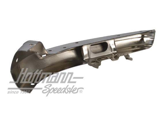 Bumper edge, front, 67-72, chromed, right                                                           