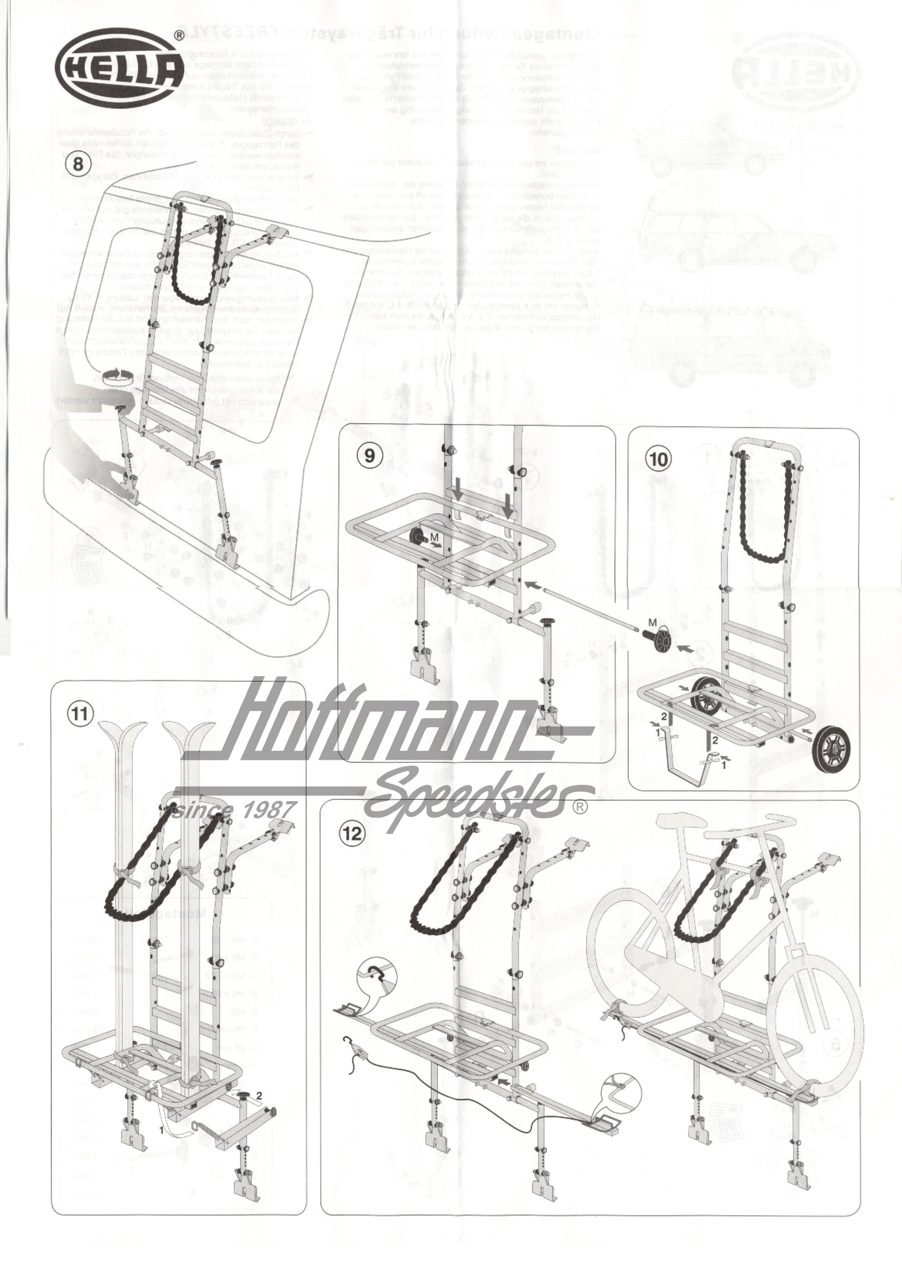 Luggage rack, rear, "Freestyle" | 8XC 007 703 811 | 200-5807