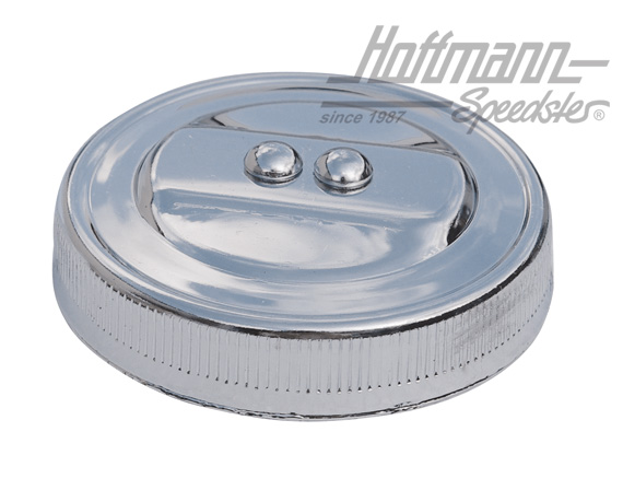 Oil filler cap, standard, chromed                                                                   