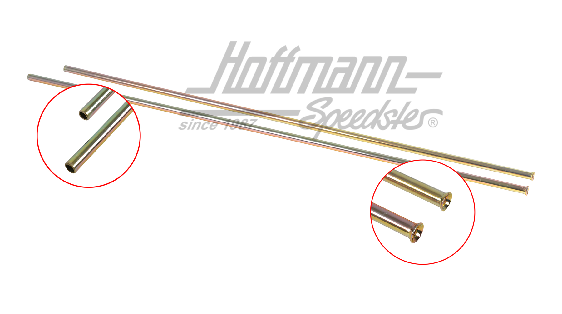 Tubes, heater cable, 911/912 | DAN 501 061 01 | 590-0085-30