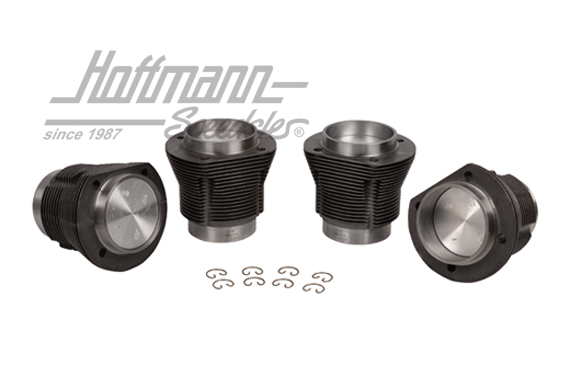 Piston + cylinder set, 85.5x69mm, 1600 ccm, MAHLE                                                   