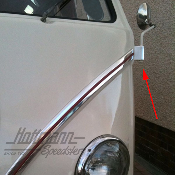 Door-hinge covers, Bus T1                                                                           