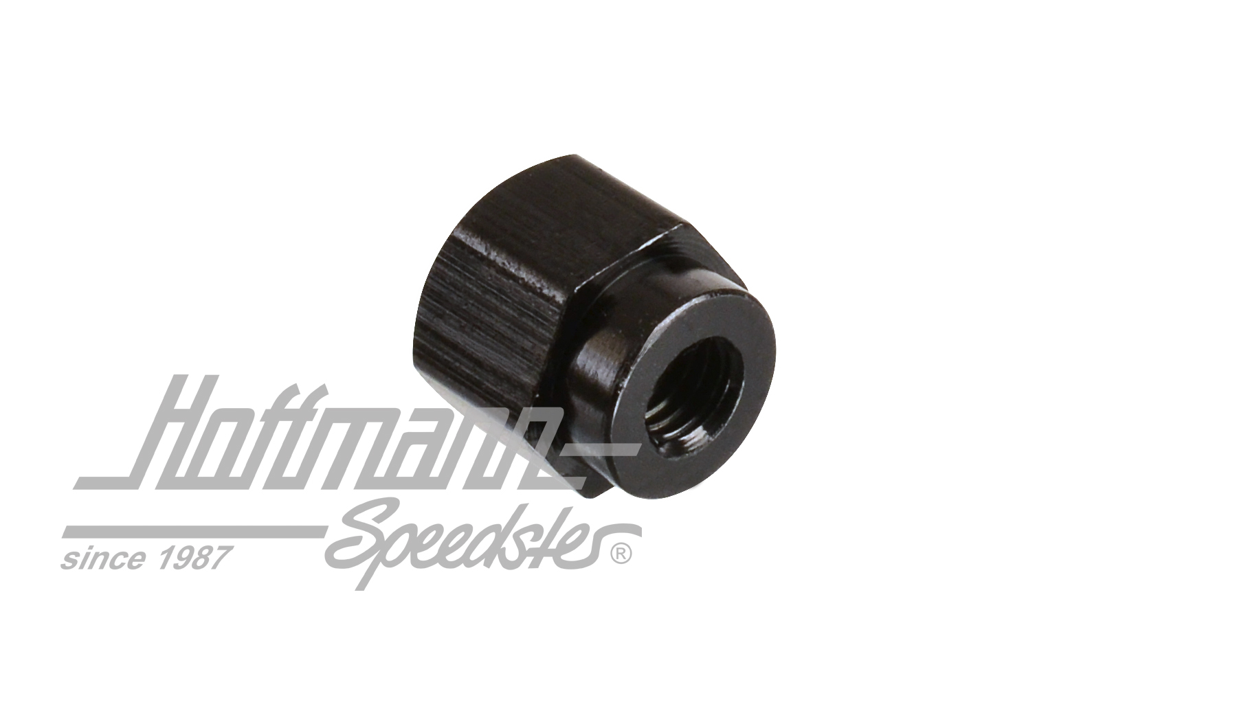 Nut, wiper arm, 8.68-7.72, black                                                                    