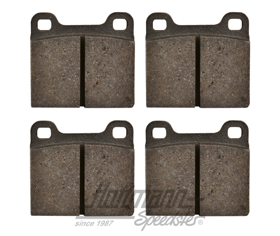 Brake pads, front, Porsche 914/356 C                                                                