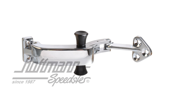 Pop-out window latch, chromed/black, Bus T1 | 221 847 081 D Black | 089-4580-27