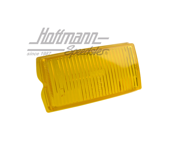 Lens, fog lamp, 74-83, yellow | 914 631 973 00 | 580-1958