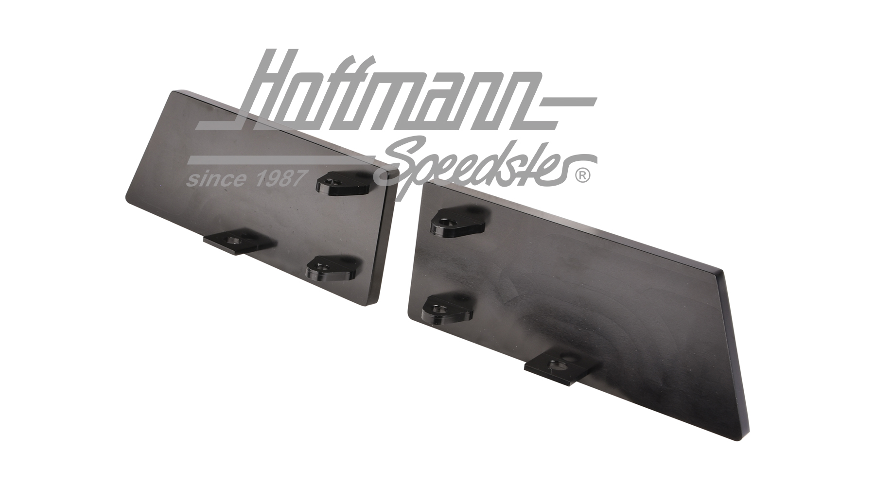 Door opener, inner, alu, black, 69-89                                                               