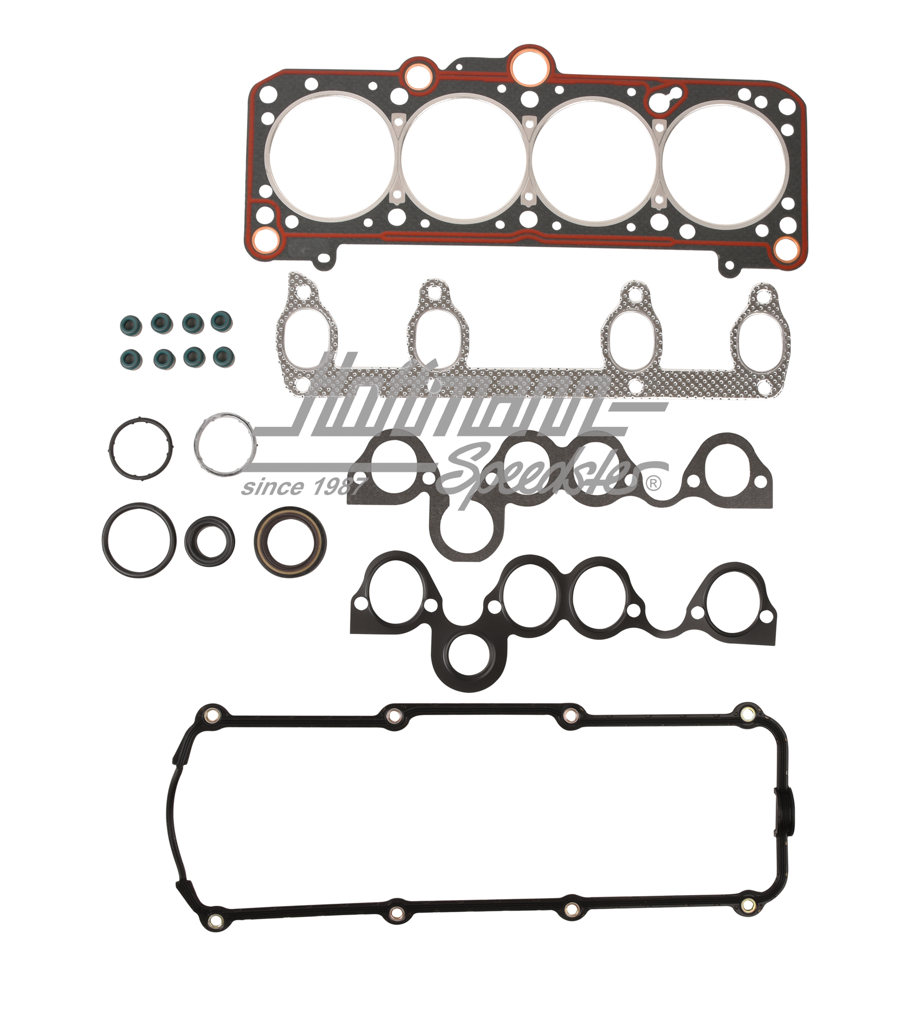 Gasket set, cylinder head, 2/3, 1.8 | 051 198 012 C | 201-0700