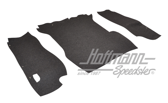 Trunk carpet kit, 911, 67-73                                                                        